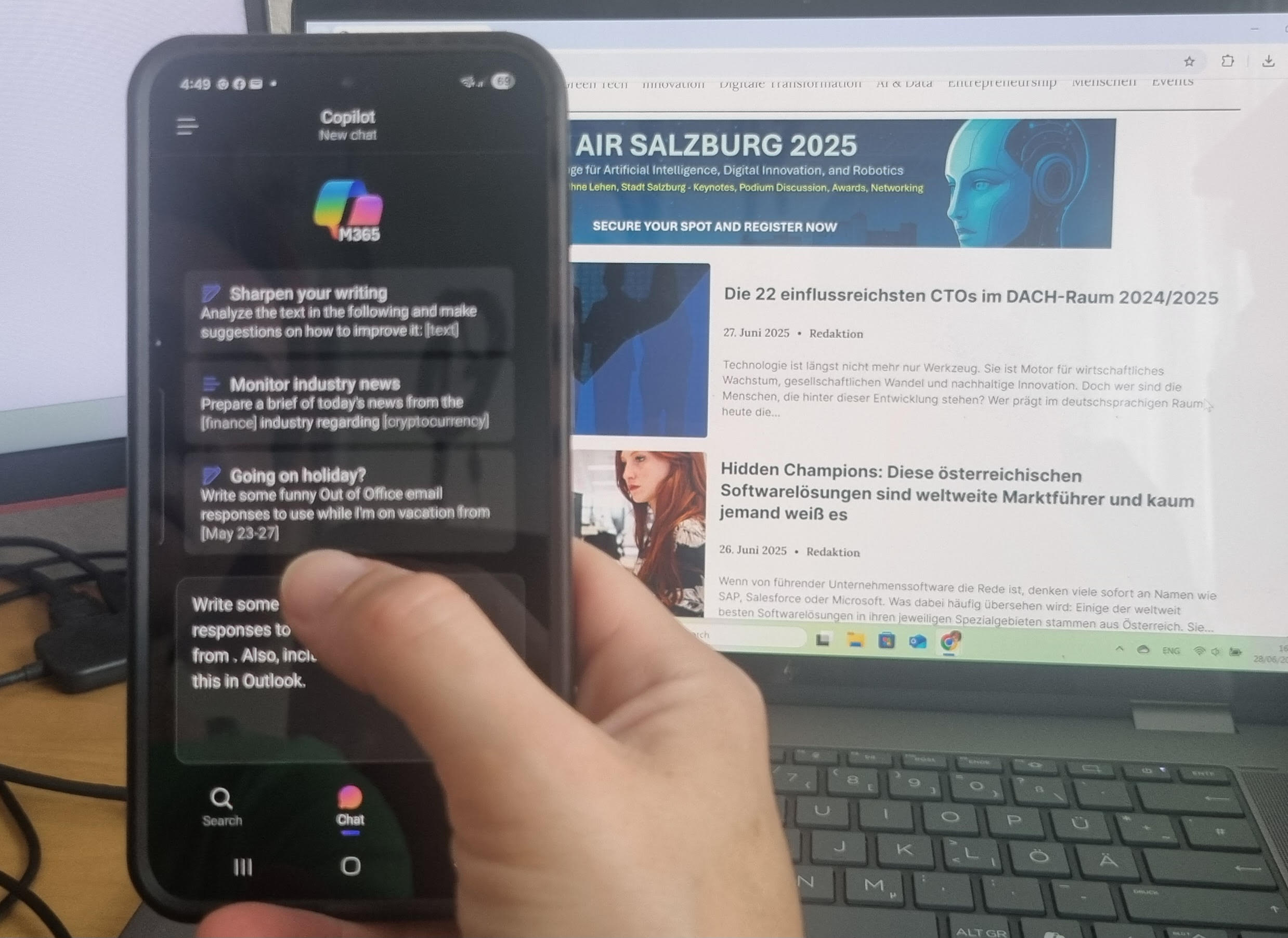 Künstliche Intelligenz auf dem Vormarsch: Nutzung in österreichischen Unternehmen verdoppelt sich innerhalb eines Jahres